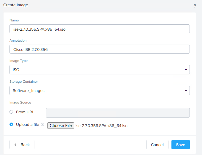 Cisco Identity Services Engine (ISE) on Nutanix AHV