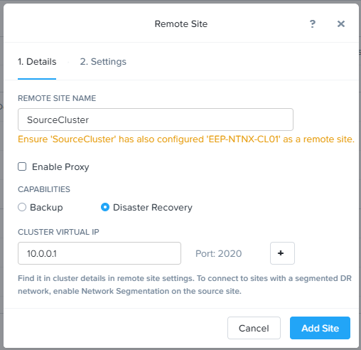 Migrating Nutanix Files