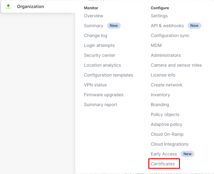 Configuring Arista AGNI with Meraki Access Points