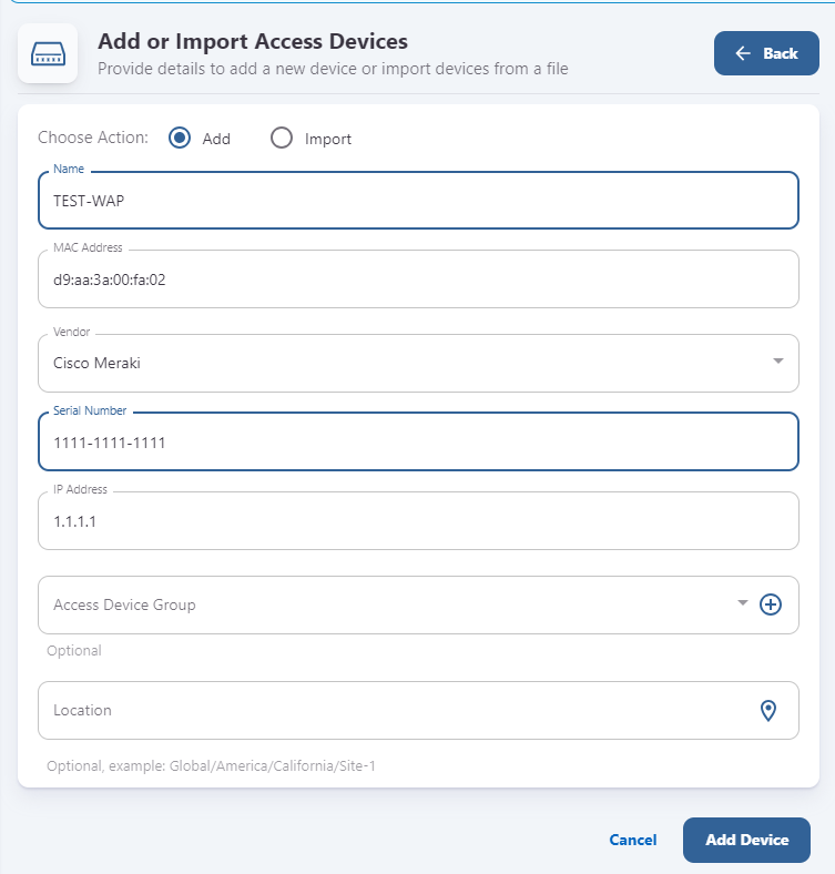 Configuring Arista AGNI with Meraki Access Points